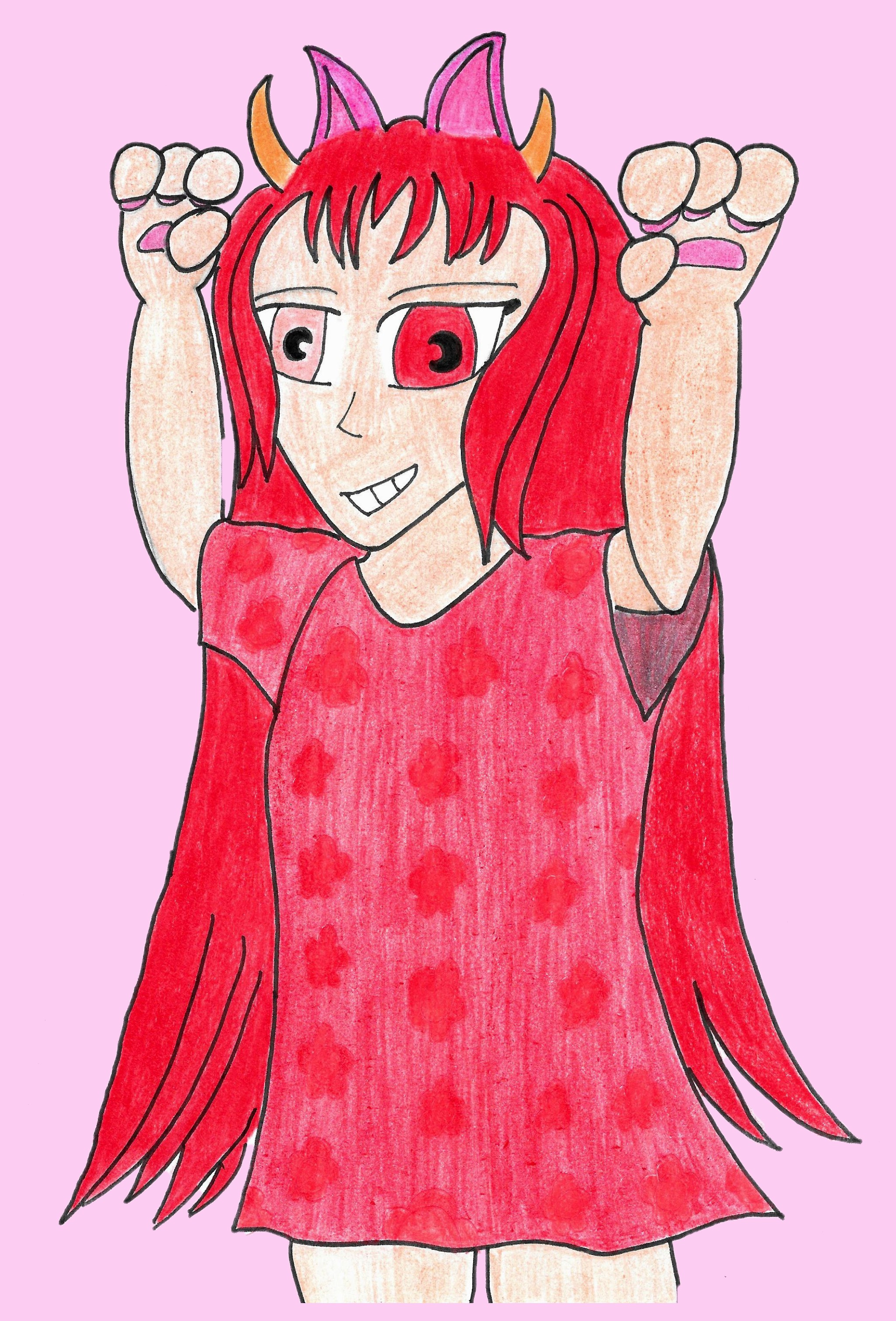 Art of Satoki with the appearance of being traditional art, despite being digital art.